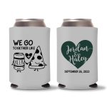 Wedding Koozies Custom – Royal Blue – 07