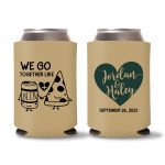 Wedding Koozies Custom – Royal Blue – 07