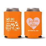 Wedding Koozies Custom – Royal Blue – 07