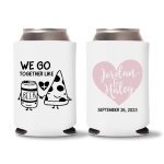 Wedding Koozies Custom – Royal Blue – 07
