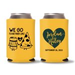 Wedding Koozies Custom – Royal Blue – 07