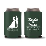 Custom-Couple-Illustration-Koozies-D4-Royal blue