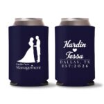 Custom-Couple-Illustration-Koozies-D4-Royal blue