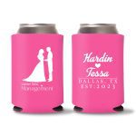 Custom-Couple-Illustration-Koozies-D4-Royal blue