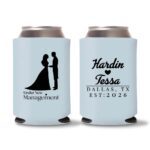 Custom-Couple-Illustration-Koozies-D4-Royal blue