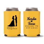 Custom-Couple-Illustration-Koozies-D4-Royal blue