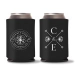 Custom Monogram Koozies D1- Red