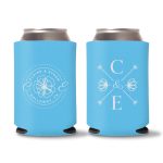 Custom Monogram Koozies D1- Red