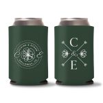 Custom Monogram Koozies D1- Red