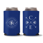 Custom Monogram Koozies D1- Red