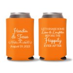 Custom Wedding Koozies D36 – Baby Pink