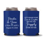 Custom Wedding Koozies D36 – Baby Pink