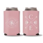 Custom Monogram Koozies D1- Red