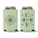 Custom Monogram Koozies D1- Red