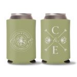 Custom Monogram Koozies D1- Red