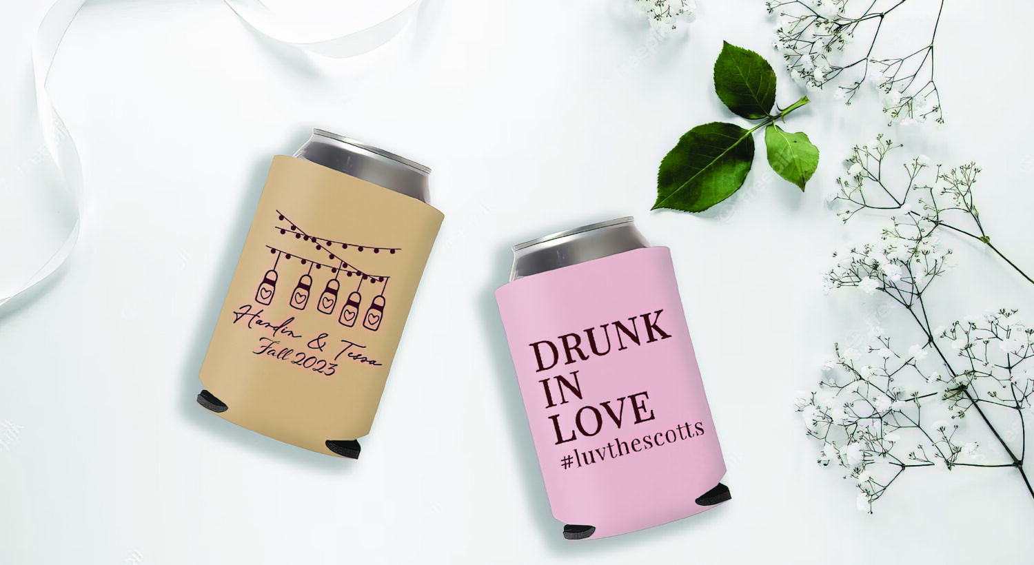 Wedding can cooler - slider
