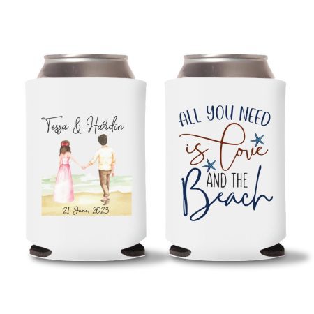 beach wedding D-5 white