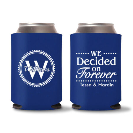 17.-Monogram-Wedding-Koozie-Royal-Blue