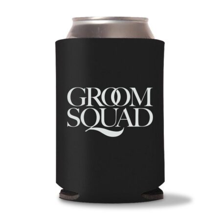 Bride & Groom Koozies D20-Black